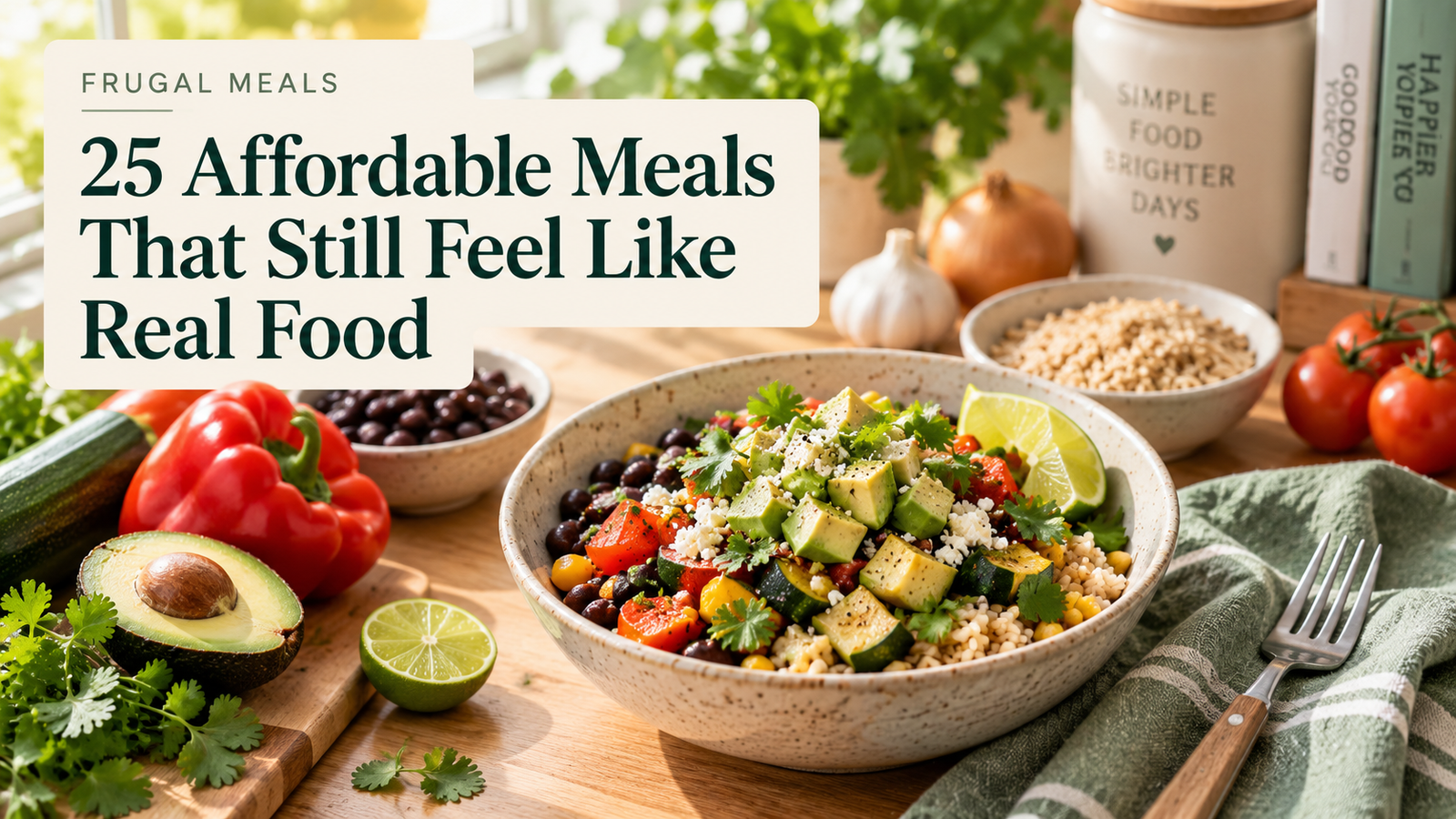 25 Affordable Meals That Still Feel Like Real Food